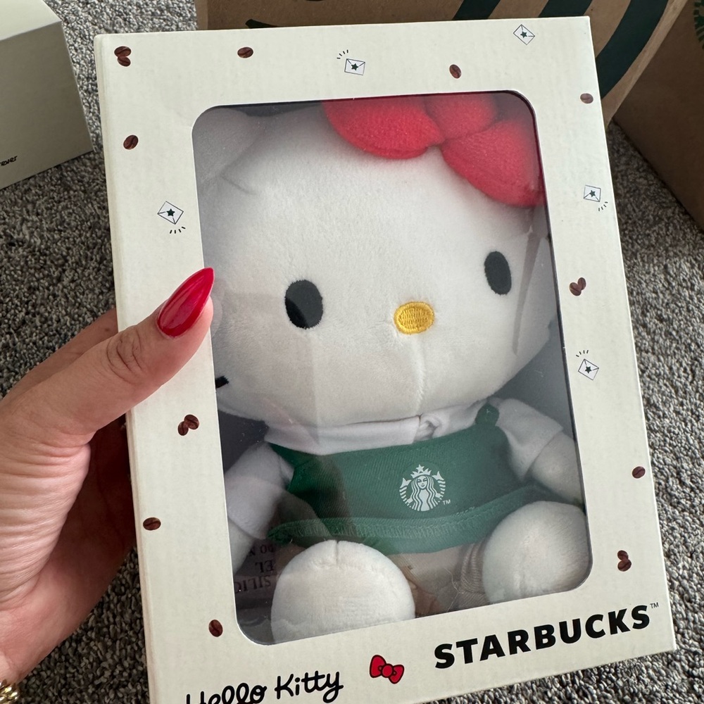 Starbucks Hello Kitty Barista Plush Toy